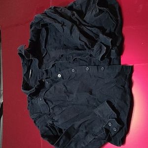 Eddie Bauer blue xl 100x cotton thick long sleeve warm